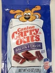Canine Carry Outs Bacon Flavor Dog Treats, 4.5 Oz.. Fixed Price $10.99.