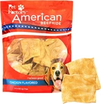 American Beefhide Chips Dog Chew Treats - Chicken Flavor, 32 Oz. Fixed Price $39.47.