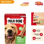 Tail-wagging 24 Oz. Crunchy Treats For Large Dogs Beef Flavor, Baked With Love. Fixed Price $7.99.