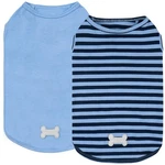 2PACK Shirt, Soft Striped Shirts, Lightweight Pet Tank Top, Sleeve.... Fixed Price $32.62.