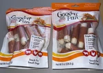 Good Fun Triple Flavor Mini Rolls 2X8OZ Dog Treats Chews Snacks Rawhide. Fixed Price $15.00.