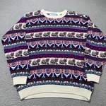 Vintage Northern Isles Ii Sweater Womens 2X Multicolor Scottie Dog Fair 90S. Fixed Price $29.74.