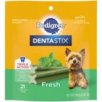 Pedigree Dentastix Fresh Dental Treats For Small Dogs 7 Pack 21 Total. Fixed Price $41.19.