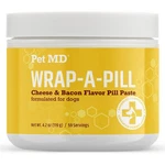 Pet Md Wrap Pill Cheese & Bacon Flavor 4.2 Ounce (pack Of 1), White. Fixed Price $21.82.