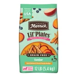 Merrick Lil Plates Premium Grain Senior Dry Food For Small Dogs Real. Fixed Price $85.33.