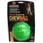 Starmark Everlasting Fun Ball Large 4" Treat Dispensing Chew Rubber Dog Toy. Fixed Price $19.95.