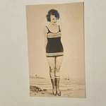 Vtg 1920S Glamour Girl Sunshine Comedies Bathing Beauty Flapper Postcard Rppc. Fixed Price $28.00.