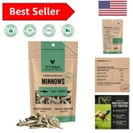Freeze Dried Minnows Dog Treats - Grain Free, 1 Oz All Life Stages. Fixed Price $21.38.