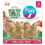 Nylabone Healthy Edibles Puppy Natural Long Lasting Dog Chew Treats Lamb & Apple. Fixed Price $9.95.