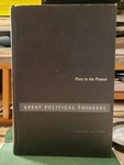 Great Political Thinkers-plato The Present. Fixed Price $22.50.