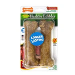 Nylabone Healthy Edibles Longer Lasting Beef Treats Wolf 2 Count. Fixed Price $5.67.