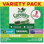 Greenies 3-FLAVOR Variety Pack Dog Dental Treat Teenie;. Fixed Price $61.67.