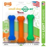 Nylabone Flexichew Dog Dental Pack Peanut Butter & Bacon Xs/petite - Up To 15LB. Fixed Price $14.99.