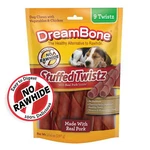 Dreambone Stuffed Twistz Rawhide-free Chews For Dogs, With Real Pork, 9 Count. Fixed Price $13.78.