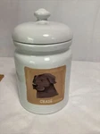 Jar Personalized Chocolate Lab Name Chase. Keep Doggie Treats Fresh!. Fixed Price $40.00.