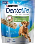 Purina Dentallife Daily Oral Care Dog Treats Large Chews 7 Count (pack Of 1). Fixed Price $12.68.