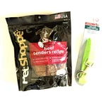 Petshoppe Where People Love Beef Tenders For Dogs Made Usa 12OZ Free Leash. Fixed Price $20.99.