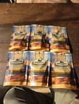 6 Pack Heartland Farms Natural Sweet Potato & Chicken Wraps Dog Treats. Fixed Price $8.00.