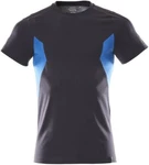 Mascot Accelerate Unisex Workwear Short Sleeve T-shirt Black/blue Size New. Fixed Price $34.06.