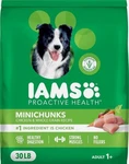 Iams Proactive Health Minichunks Adult Dry Dog Food With Real Chicken, 30 Lb. Fixed Price $34.94.
