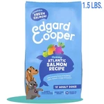 Edgard & Cooper Yummy Atlantic Salmon Recipe Adult Dry Kibble Dog Food, 1.5 Lbs.. Fixed Price $5.00.