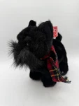 New Russ Berrie Plush Scottie Puppy Dog #4810 9" Shadow Scottish Terrier Black. Fixed Price $16.95.