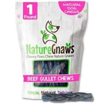 Nature Gnaws Beef Braid Dog Treat Chews, 1 Lb.. Fixed Price $39.09.
