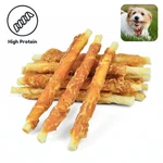 Chicken Wrapped Rawhide Twists Dog Treats High Protein Chews, 10.6 Oz Petpuro. Fixed Price $19.59.