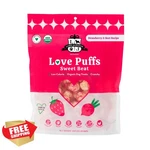 Lord Jameson Dog Treats Strawberry Beet Organic 4 Oz Puffs. Fixed Price $20.00.