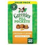 Greenies Pill Pockets For Dogs, Large, Capsule Size, Treat Medication. Fixed Price $41.75.