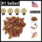 Whole Roasted Pig Ears For Dogs Safe, All-natural Chews Aggressive Chewers. Fixed Price $75.99.