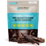 Water Buffalo Jerky Treats For Dogs, 16-OZ Packed In Usa -range Pure Buff.... Fixed Price $39.12.