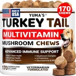 Turkey Tail Mushroom For Dogs - 170 Count Chews Lipoma Lu.... Fixed Price $55.99.