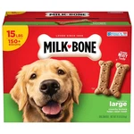 Milk-bone Original Dog BISCUITS,15 Lbs Large Crunchy Treats. Fixed Price $30.80.