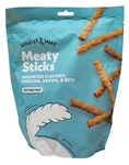 Wiggles Wags 1 Pound Dog Treats Assorted Chicken Bacon Beef Soft Chewy Sticks. Fixed Price $27.89.