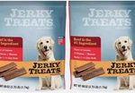 Jerky Treats Dog Snacks 60OZ 2 Pack Real Beef High Protein Usa. Fixed Price $36.00.