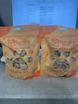 2X Spunky Pup All Natural Dog Treats, Crunchy Biscuits, Peanut Butter. Fixed Price $18.99.