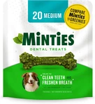 Dental Chews For Dogs, 20 Count, Vet-recommended Mint-flavored Treats. Fixed Price $17.32.