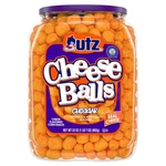 Utz Cheese Balls 23OZ Barrel Bold Cheddar Flavor, Crunchy Party Snack, Family.. Fixed Price $5.49.