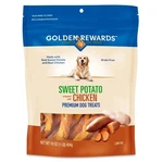 Golden Rewards Sweet Potato Wrapped W/ Chicken Premium Dog Treats Low Fat 16 Oz. Fixed Price $14.99.