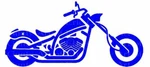 Blue Motorcycle Birthday Edible 2D Fondant Cupcake Topper D24060 *. Fixed Price $12.98.