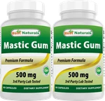 2 Pack Best Natural Mastic Gum 500 Mg 60 Capsules. Fixed Price $21.88.