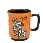 Halloween Spectrum Trick Or Treat Day Of The Dead Skeleton Dog Mug Nwt. Fixed Price $15.00.