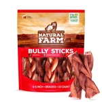 Natural Farm Odorfree Braided Bully Sticks 45 Inch, Pack 100% Grassfed Be.... Fixed Price $90.75.