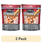 (2 Pack)beefhide Coated Rolls With Chicken For Any Size DOGS,20.95 OZ,36 Count. Fixed Price $75.74.