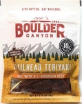 Boulder Canyon Trailhead Teriyaki Beef Jerky 10G Protein, All-american. Fixed Price $8.99.
