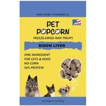 Pet Popcorn: Freeze-dried Raw Treats Bison Liver Count (pack Of 1). Fixed Price $22.96.