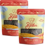 Beg & Barker Beef Liver Jerky For Dogs 4 Ounce, Pack Of 2 Training Treat.... Fixed Price $56.08.