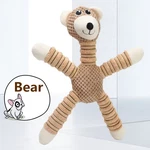 Indestructible Large Dog Sound Squeaky Toys Animals Shape Pet Soft Plush Chew Mo. Fixed Price $9.24.