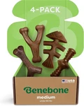Benebone Medium 4-PACK Dog Toys For Aggressive Chewers Durable Bones, Made. Fixed Price $50.99.